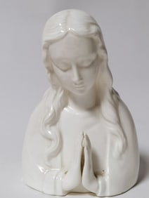 Vintage Napco Porcelain Madonna Bust Figurine