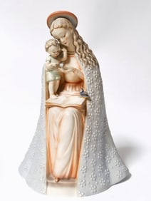 Vintage Goebel Hummel Porcelain Madonna with Child