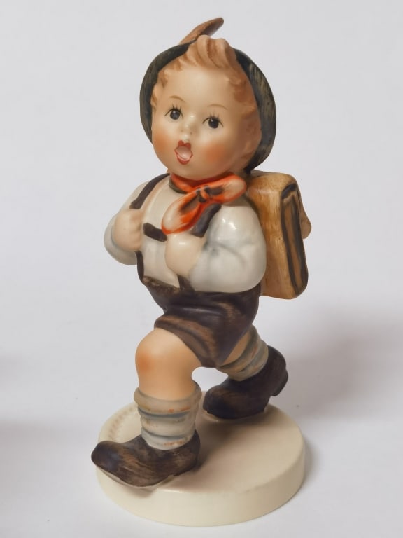 Goebel Hummel "School Boy" Porcelain Figurine (1 of 7)