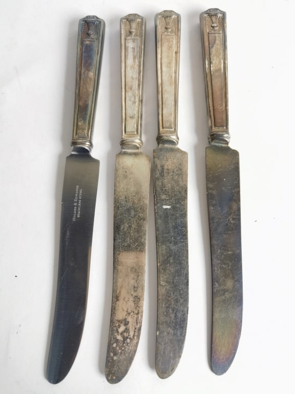 Vintage Holmes & Edwards Silver Plated Dinner Kniv (1 of 4)