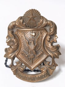 Vintage Brass Alpha Phi Delta Bronze Crest