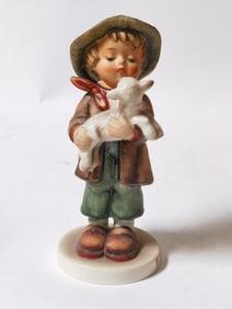 Vintage Goebel Hummel Porcelain "The Lost Sheep" F