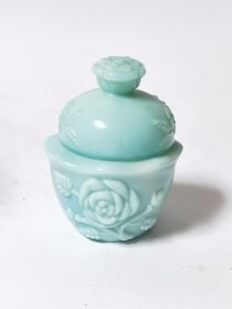 Vintage Avon Moonwind Powder Sachet Container