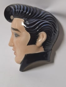 1988 Clay Art Elvis Presley Wall Decor