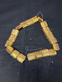 Group of Glitter Glass Beads