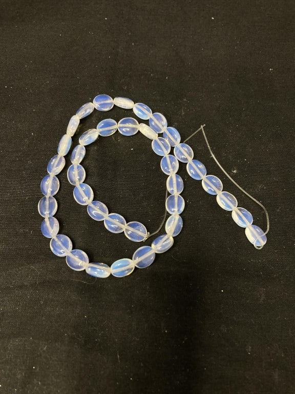 Group of Opaline Glass Beads: Group of Opaline Glass Beads
