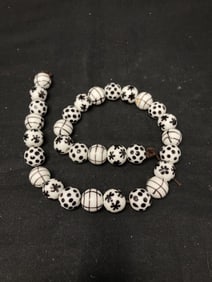 Group of Porcelain Beads