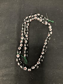 Group of Flower Glass Beads