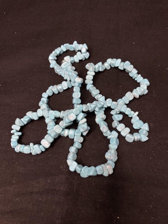 Group of Turquoise Beads: Group of Turquoise Beads