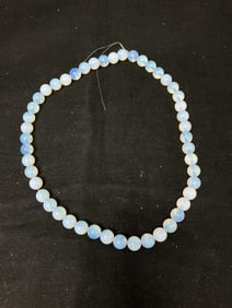 Group of Opaline Milk Glass Beads