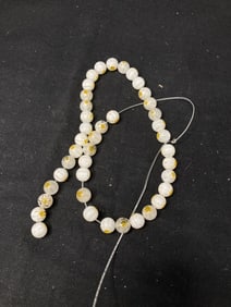 Group of Flower Glass Beads