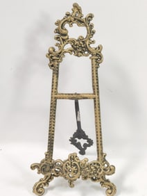 Vintage Victorian Brass Painting Stand