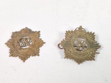(2) Vintage Canadian Army Service Metals