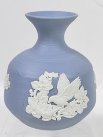 Vintage Wedgwood Style Jasperware Vase