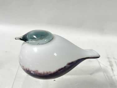 Vintage Oiva Toikka for Iittala Art Glass Bird