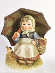 Vintage Goebel Hummel Porcelain "Smiling Through"