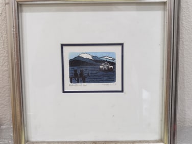 1994 "Weekend Arrival" Print, By Nora K. Frichi