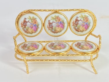 Vintage Limoges France Porcelain Dollhouse Miniatu