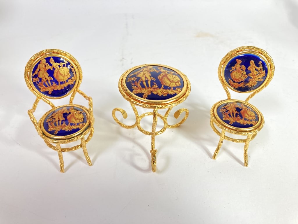 Vintage Limoges France Porcelain Dollhouse Miniatu (1 of 3)