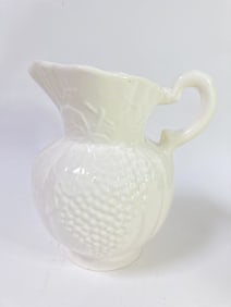 Vintage California Pottery Embossed Pitcher