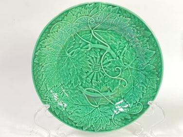 Vintage Wedgwood Porcelain Majolica Plate