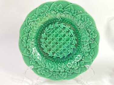Vintage Wedgwood Porcelain Majolica Plate