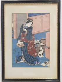 Vintage Japanese Ukiyo-e Art