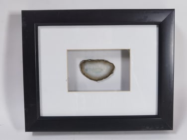 Vintage Agate Slice in Frame