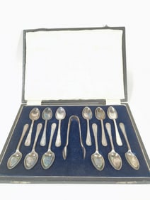 Set of Antique Sheffield Silver Plated Tea Service