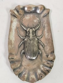 James W. Tuffs Metal Stag Bettle Art
