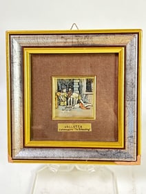 Vintage 925 Silver Caravaggio's Beheading Decor