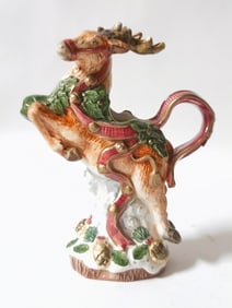 1993 Fitz & Floyd Porcelain Reindeer Creamer