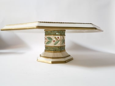 Vintage Fitz & Floyd Classics Porcelain Winter Won