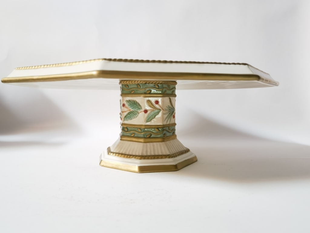 Vintage Fitz & Floyd Classics Porcelain Winter Won (1 of 4)