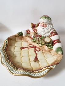 Vintage Fitz & Floyd Classics Porcelain Winter Hol
