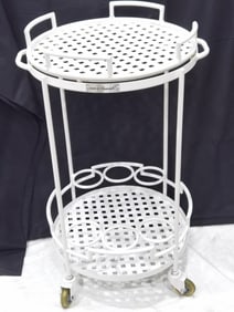 Vintage Home by Sunset White Double Perforated Met