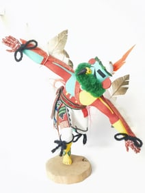 Vintage Les David Hopi Indian Eagle Dancer Kachina