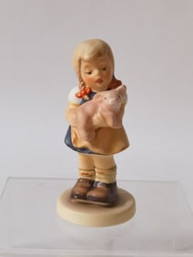 1993 Year 99/2000 Hummel Club "Pigtails" Figurine
