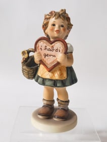 1927 Goebel Hummel Porcelain Sp.Ed. #1 "Valentine