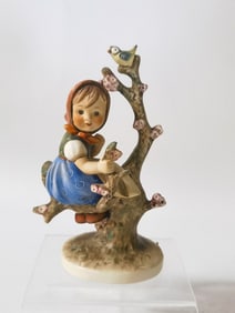Goebel Hummel Porcelain "Apple Tree Girl" Figurine
