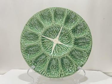Olfaire Portugal Porcelain Cabbage Deviled Egg Pla