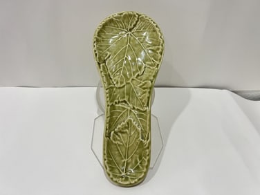 Olfaire Portugal Porcelain Maple Leaf Spoon Rest