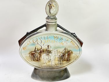 1961 Regal China Civil War Whiskey Decanter