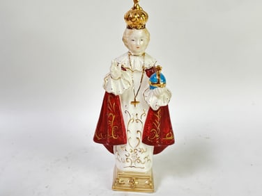 Vintage Porcelain Infant Jesus of Prague