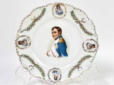 Vintage Prov Sxe Es Germany Porcelain Portrait Ple