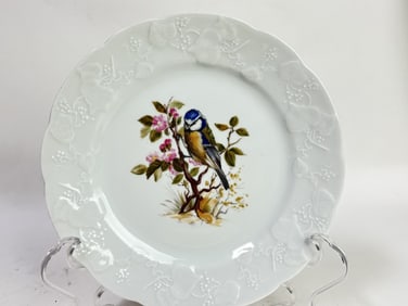 Vintage Lierre Sauvage CNP France Porcelain Bird e