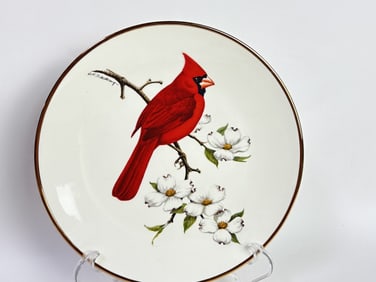 1974 Avon Porcelain Cardinal Plate