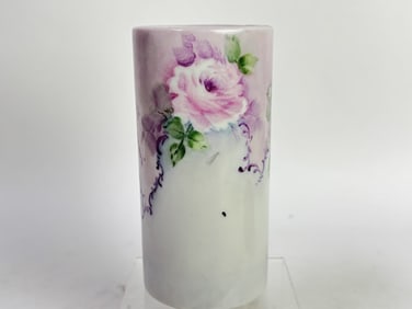 Vintage Porcelain Floral Vase