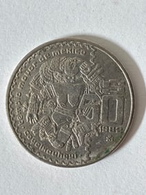 1982 Mexico 50 Pesos Coin
