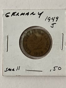 1949J Germany 10 Pfennig